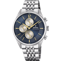 Armbanduhr Festina Herr Chronograph in Stahl F20285/7 - F20285/7